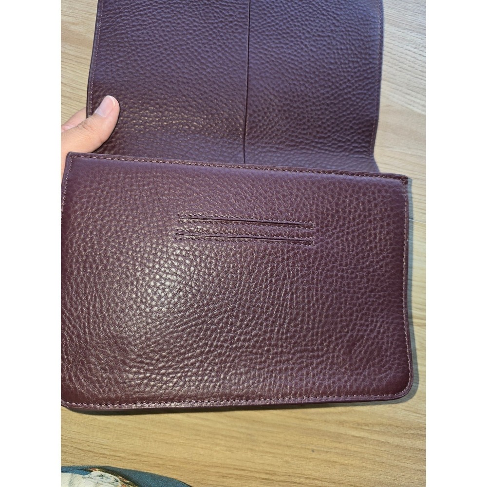 NWOT Dagne Dover Women Crossbody Bag Oxblood Leather Andra Organize quiet luxury - Picture 8 of 16